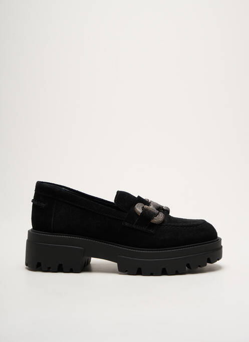 Mocassins noir REQINS pour femme