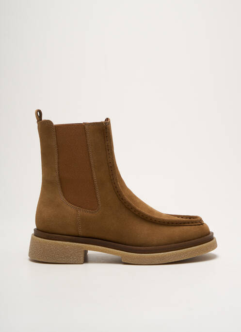Bottines/Boots marron REQINS pour femme