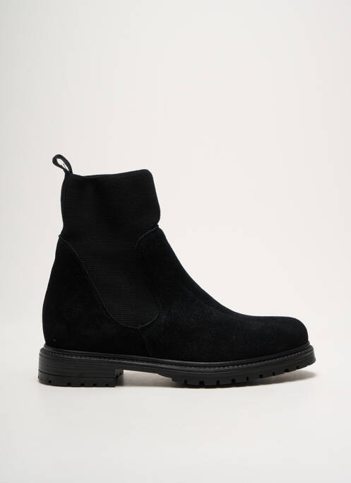 Bottines/Boots noir REQINS pour femme