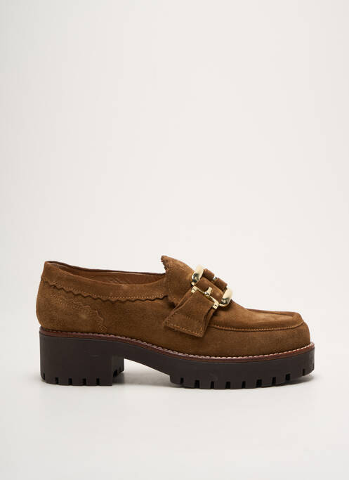 Mocassins marron ROSEMETAL pour femme