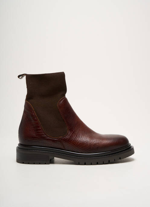 Bottines/Boots marron REQINS pour femme