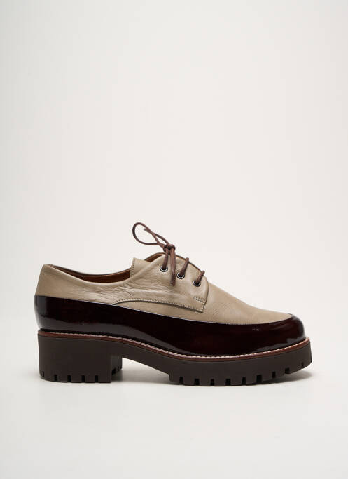 Derbies beige ROSEMETAL pour femme