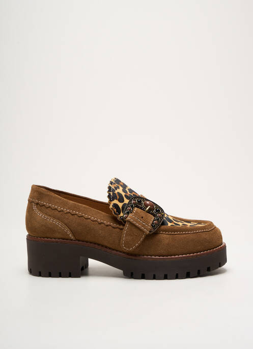 Mocassins marron ROSEMETAL pour femme
