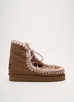 Bottines/Boots marron MOU pour femme