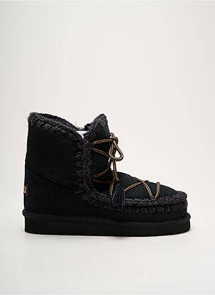 Bottines/Boots noir MOU pour femme
