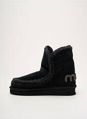 Bottines/Boots noir MOU pour femme seconde vue