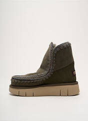 Bottines/Boots vert MOU pour femme seconde vue