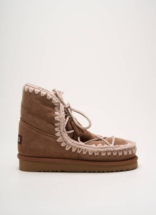 Bottines/Boots marron MOU pour femme