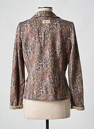 Blazer fausses poches marron PAKO LITTO femme
