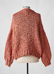 Gilet manches longues orange MEISÏE pour femme seconde vue