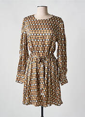 Robe mi-longue marron GRACE & MILA pour femme seconde vue
