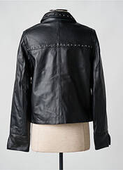 Veste en cuir noir OAKWOOD pour femme seconde vue