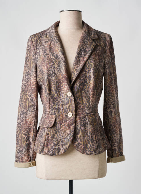 Blazer marron PAKO LITTO pour femme
