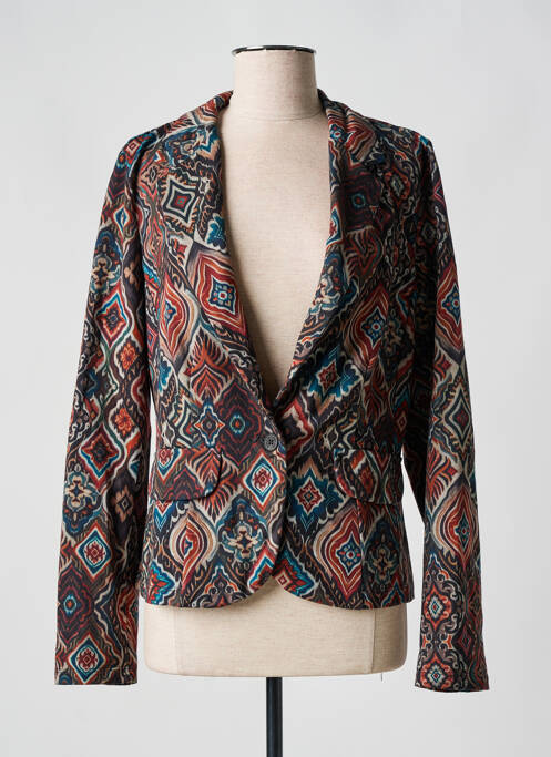 Blazer orange PAKO LITTO pour femme