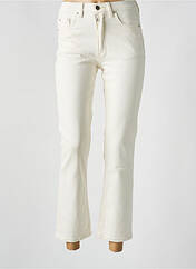 Pantalon 7/8 blanc GRACE & MILA pour femme seconde vue