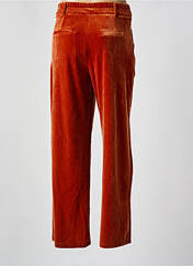 Pantalon droit orange SEE U SOON pour femme seconde vue