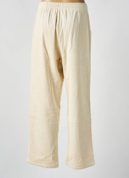 Pantalon droit beige GRACE & MILA pour femme