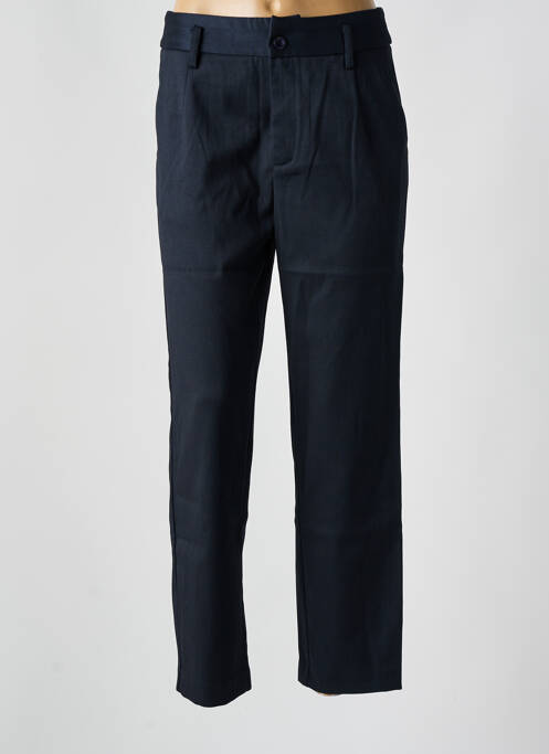 Pantalon droit bleu SEE U SOON pour femme