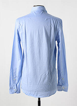 Chemise manches longues manches longues bleu VAN LAACK homme
