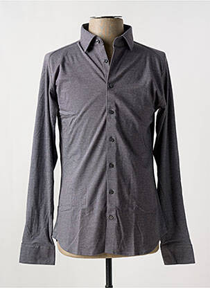 Chemise manches longues manches longues gris DESOTO homme
