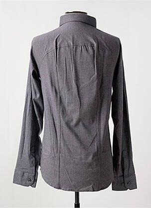Chemise manches longues manches longues gris DESOTO homme