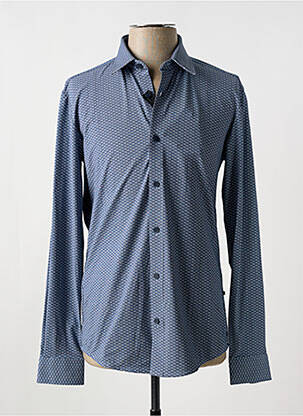 Chemise manches longues manches longues bleu HUGO BOSS homme