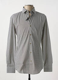 Chemise manches longues manches longues noir HUGO BOSS homme