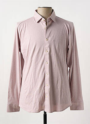 Chemise manches longues manches longues rose DESOTO homme