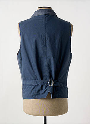 Gilet sans manche poches bleu BOB homme
