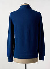 Gilet manches longues bleu GRAN SASSO pour homme seconde vue