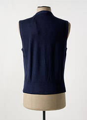 Gilet sans manche bleu GRAN SASSO pour homme seconde vue