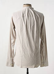 Chemise manches longues beige DESOTO pour homme seconde vue