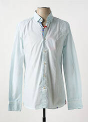 Chemise manches longues bleu BOB pour homme seconde vue