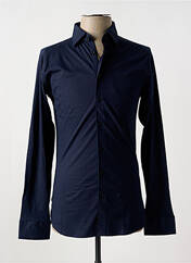 Chemise manches longues bleu DESOTO pour homme seconde vue