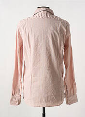 Chemise manches longues rose BOB pour homme seconde vue