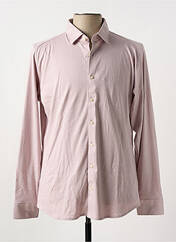 Chemise manches longues rose DESOTO pour homme seconde vue