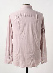 Chemise manches longues rose DESOTO pour homme seconde vue