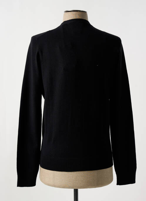 Gilet manches longues noir GRAN SASSO pour homme