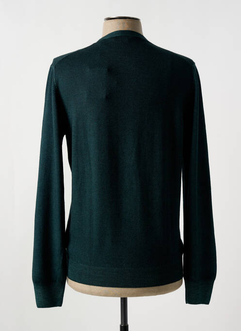 Gilet manches longues vert GRAN SASSO pour homme