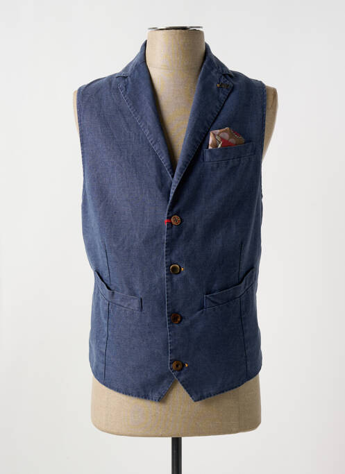 Gilet sans manche bleu BOB pour homme
