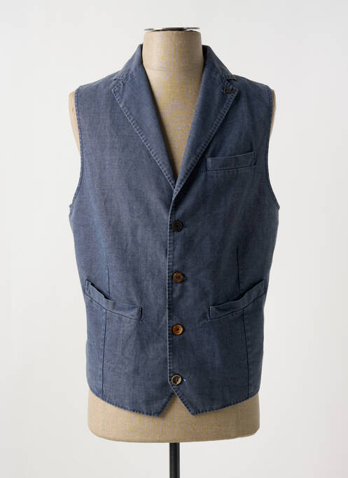Gilet sans manche bleu BOB pour homme