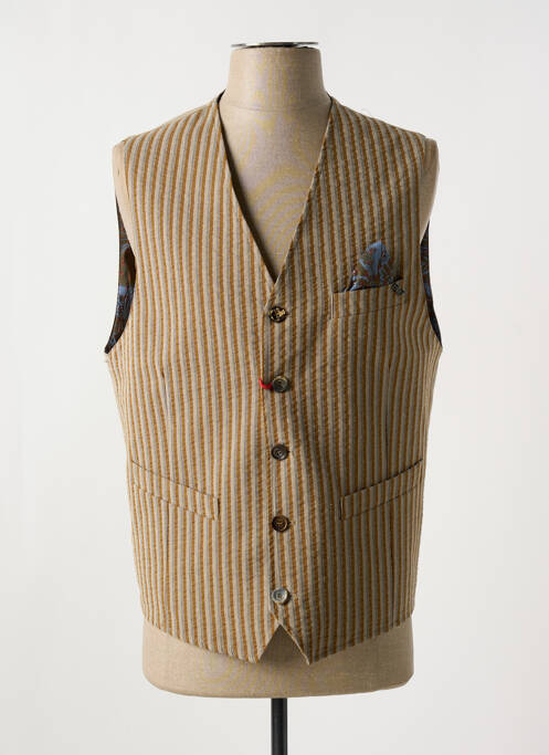 Gilet sans manche marron BOBO CHOSES pour homme