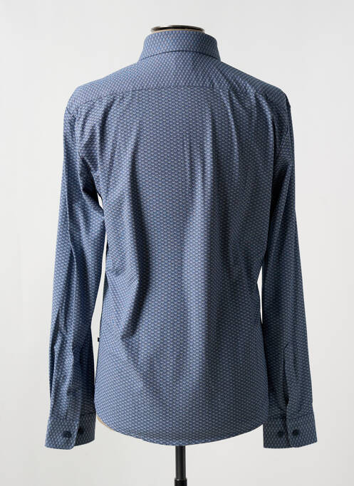 Chemise manches longues bleu HUGO BOSS pour homme