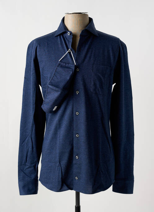 Chemise manches longues bleu VAN LAACK pour homme