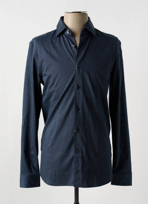 Chemise manches longues bleu VAN LAACK pour homme