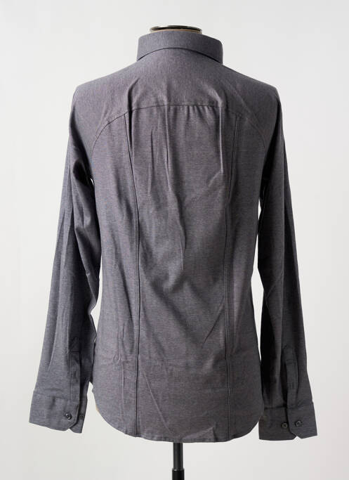 Chemise manches longues gris DESOTO pour homme