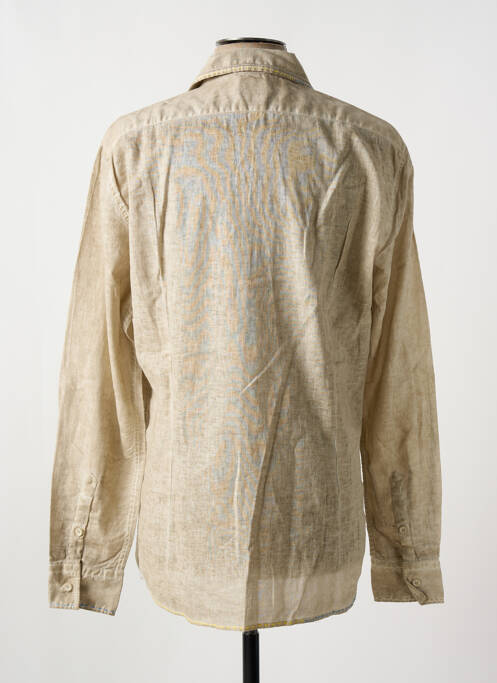 Chemise manches longues marron BOBO CHOSES pour homme