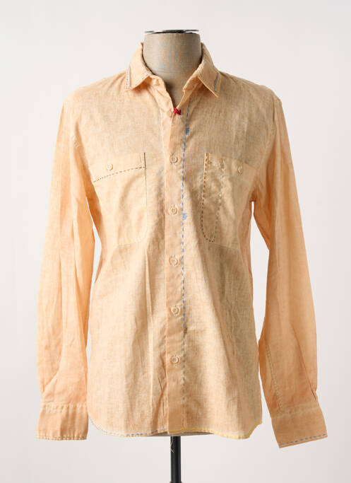 Chemise manches longues orange BOBO CHOSES pour homme