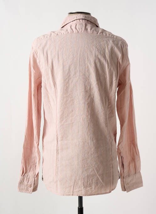 Chemise manches longues rose BOB pour homme