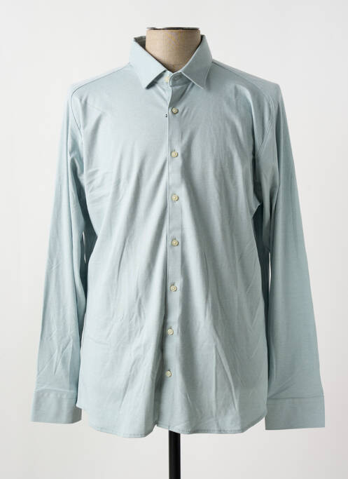 Chemise manches longues vert DESOTO pour homme